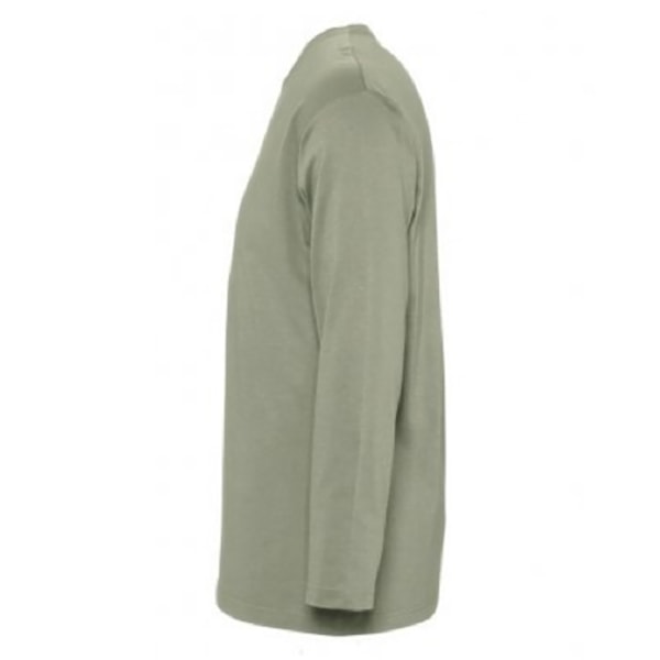 SOLS Herr Monarch Långärmad T-shirt 4XL Khaki Khaki 4XL