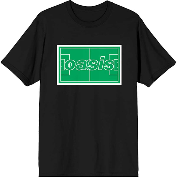Oasis Unisex Vuxen Maine Road Fotbollsplan T-shirt M Svart Black M