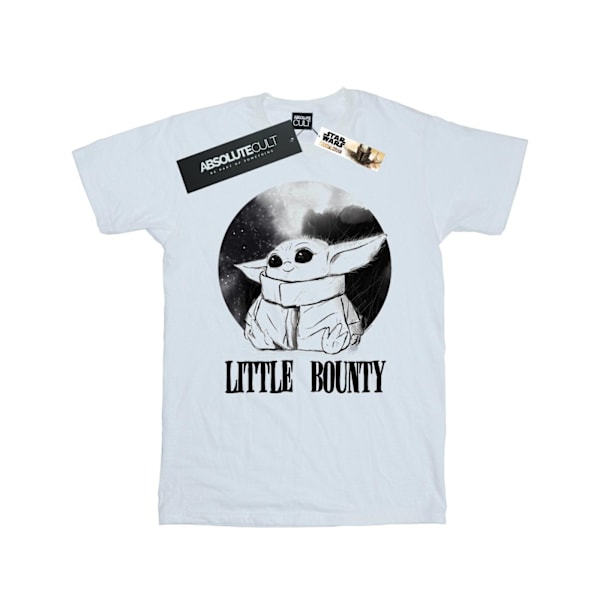 Star Wars Dam/Damer The Mandalorian Little Bounty Bomull Boyfriend T-shirt White 3XL