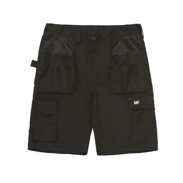 Caterpillar Mens Essential Stretch Shorts 30R Svart Black 30R