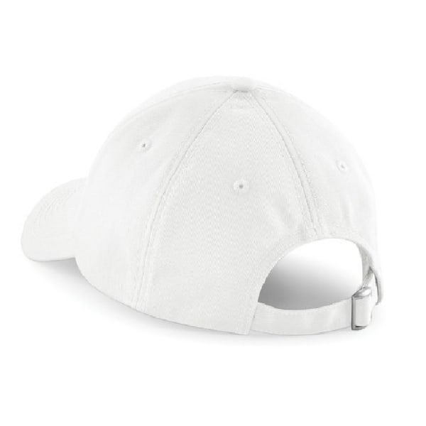 Cap Unisex Authentic 6-panels basebollkeps One Size Solid Solid White One Size