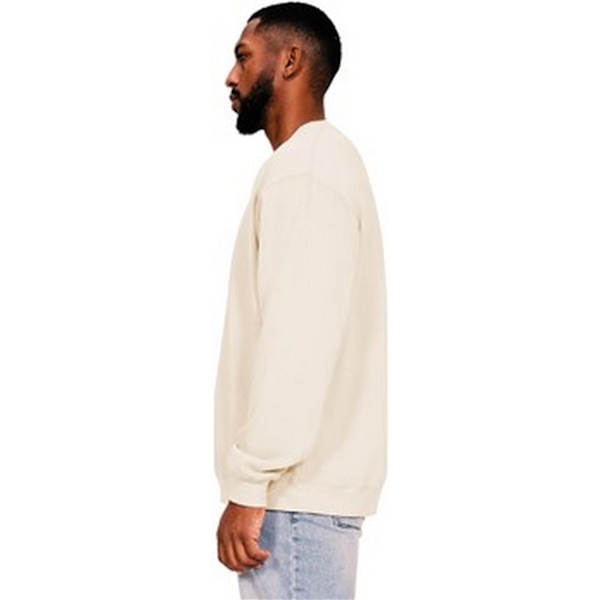 Casual Classics Herr Ringspun Bomull Oversized Sweatshirt XS Ecru Ecru XS