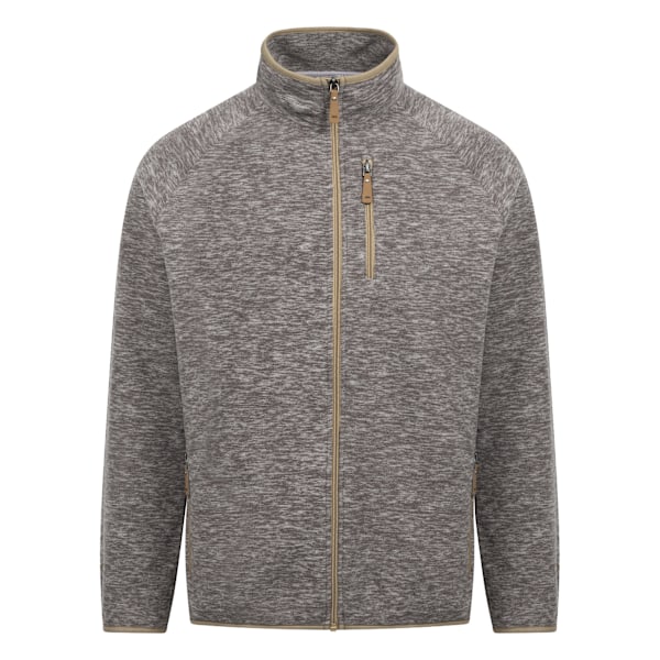 Trespass Cochrane AT300 Fleecejacka för män S Gråmelerad Grey Marl S