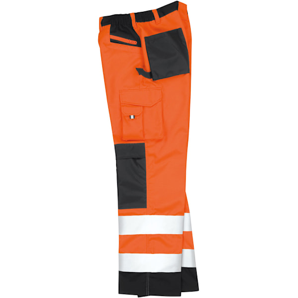 Result Safeguard Vuxen Unisex Hi Viz Cargo Byxor 2XL Hi Vis Hi Vis Orange 2XL