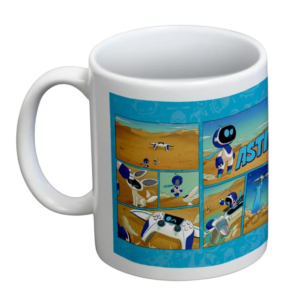 Astro Bot Serietidningsmugg One Size Vit/Blå White/Blue One Size