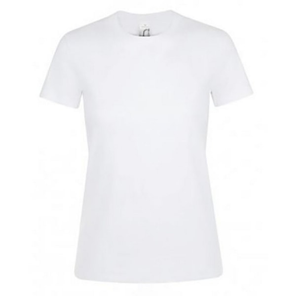 SOLS Dam/Kvinnor Regent Kortärmad T-shirt L Vit White L