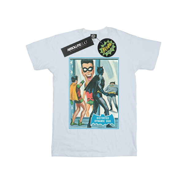 DC Comics Boys Batman TV-serie Dynamic Duo T-shirt 12-13 år White 12-13 Years