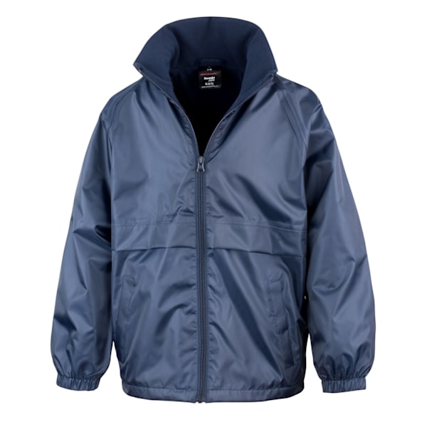 Result Core Barn/Barn Microfleece Fodrad Jacka 5-6 År N Navy 5-6 Years