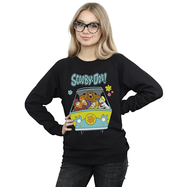 Scooby Doo Dam/Kvinnor Mystery Machine Grupptröja M Bla Black M