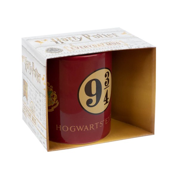 Harry Potter Hogwarts Express Platform 9 3/4 Mugg En Storlek Röd Red One Size
