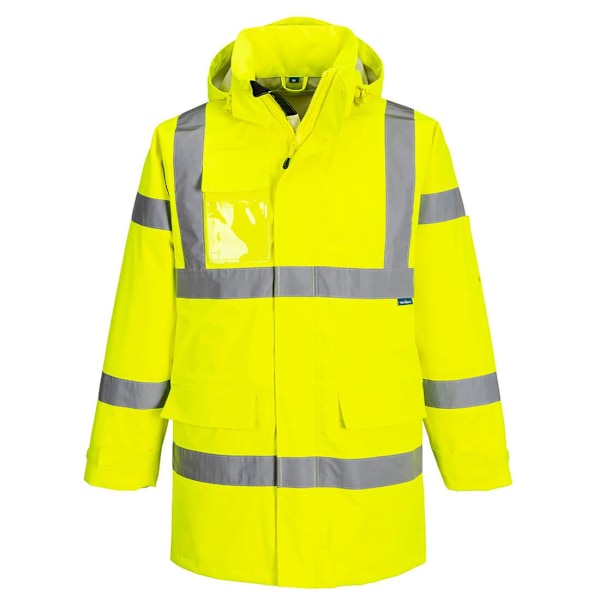 Portwest Unisex Vuxen Regn 3-Lagers Varseljacka L Gul Yellow L