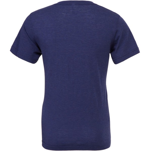 Canvas Herr Triblend V-ringad kortärmad T-shirt S Marinblå Triblen Navy Triblend S