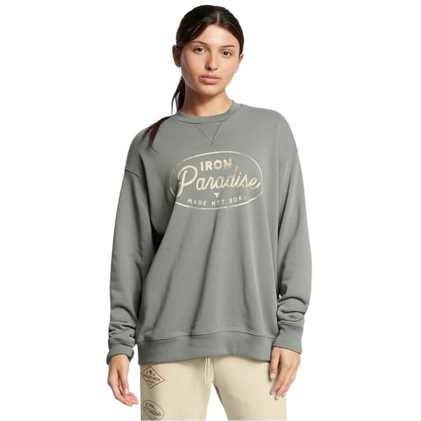 Under Armour Dam Project Rock Sweatshirt med avslappnad passform Green 12 UK