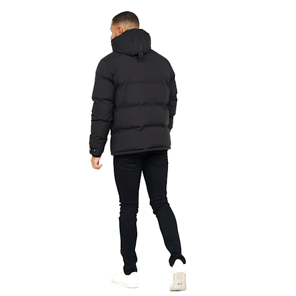 Born Rich Mens Bacuna Vadderad Jacka S Svart Black S