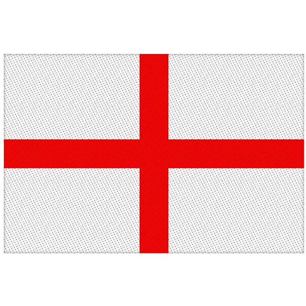 St George Cross Patch One Size Vit/Röd White/Red One Size