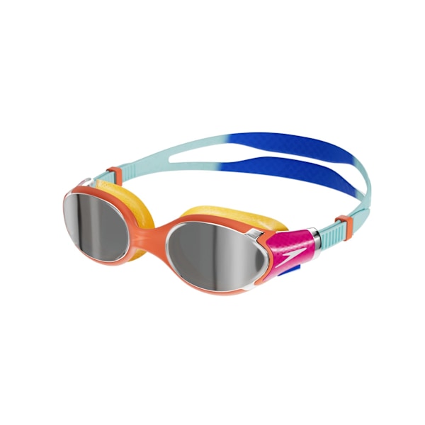 Speedo Barn/Ungdom Biofuse 2.0 2024 Spegel Simglasögon Pink/Blue/Orange One Size