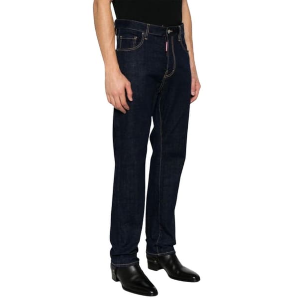 DSquared2 Herr Rinse Jeans 28R Marinblå Navy Blue 28R