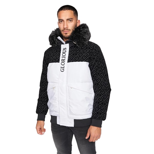 Glorious Gangsta Herr Larano 2.0 Kort Bomberjacka XL Vit White XL