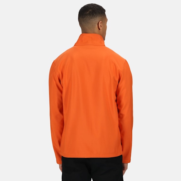 Regatta Standout Mens Ablaze Printable Soft Shell Jacket S Magma Magma Orange/Black S