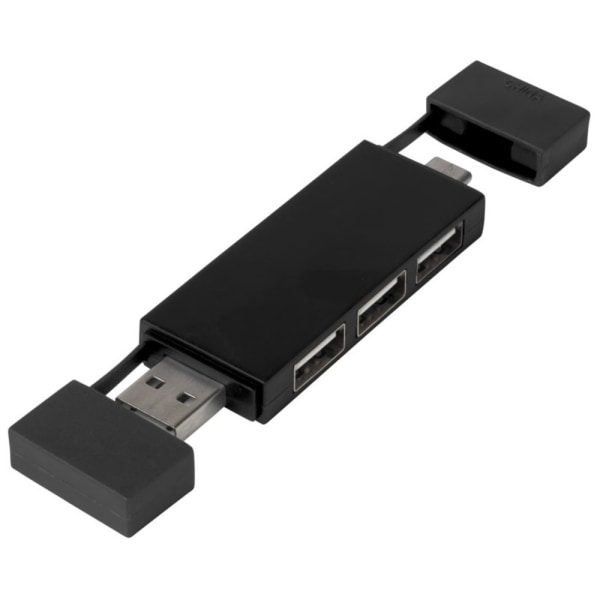 Bullet Mulan Dubbel USB uttag One Size Solid Black Solid Black One Size