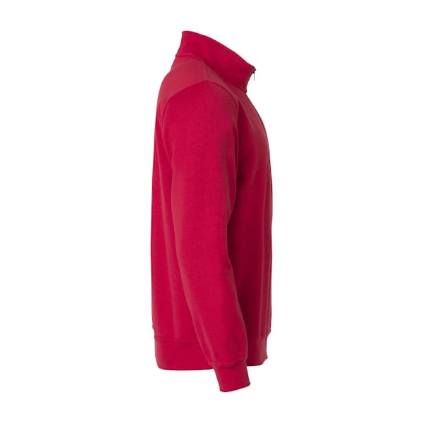 Clique Unisex Vuxen Basic Halv Zip Sweatshirt S Röd Red S