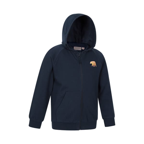 Mountain Warehouse Barn/Kids Walking Bear Heldragkedja Dragsko Navy 9-10 Years