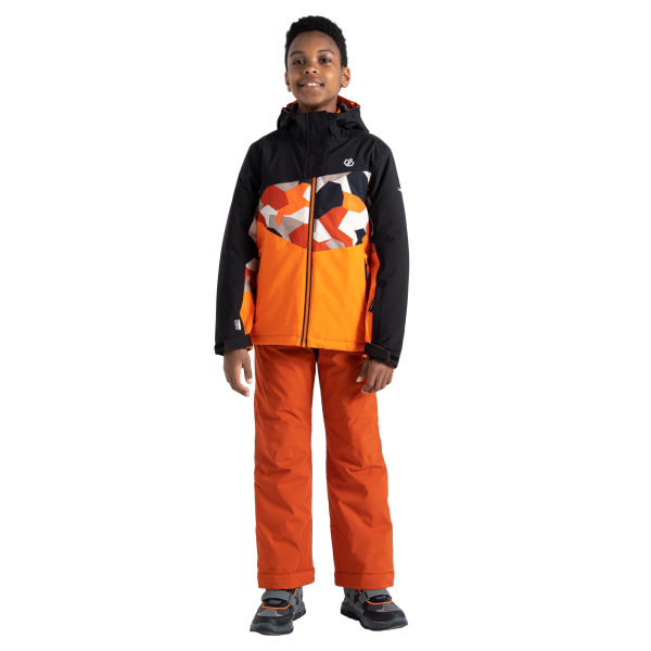 Dare 2B Barn/Barn Humour II Geo Camo Skidjacka 7-8 År Puffins Orange/Black 7-8 Years