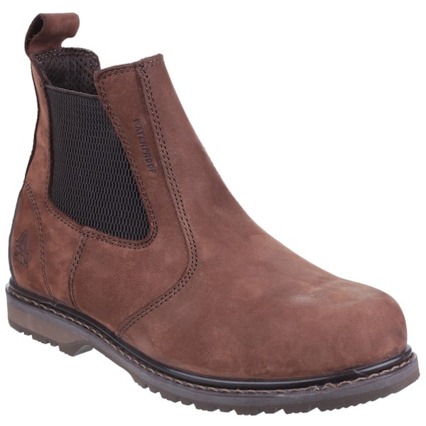 Amblers Herr AS148 Sperrin Påtagningssäkerhetshandlarstövlar 10 UK Br Brown 10 UK