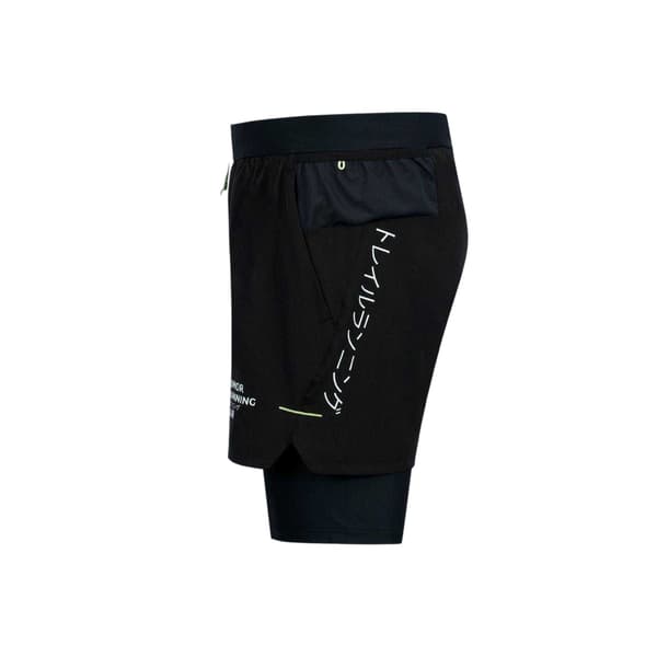 Karrimor Performance 2-i-1 Löparshorts för män M Svart Black M