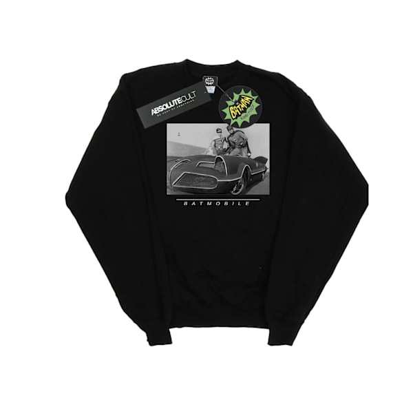 DC Comics Boys Batman TV-serie Batmobile Sweatshirt 5-6 år Black 5-6 Years