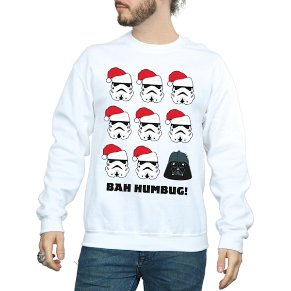 Star Wars Jul Humbug Sweatshirt M Vit White M