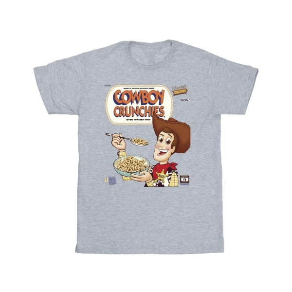 Disney Boys Toy Story Woody Cowboy Crunchies T-shirt 9-11 år Sports Grey 9-11 Years