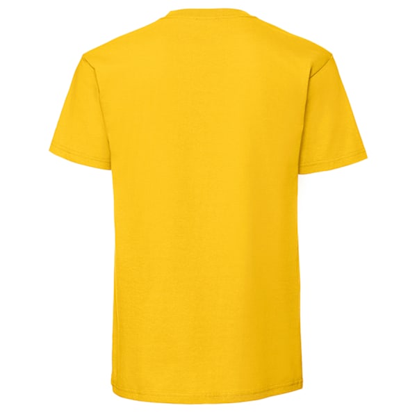 Fruit Of The Loom Mens Ringspun Premium T-Shirt L Solros Sunflower L