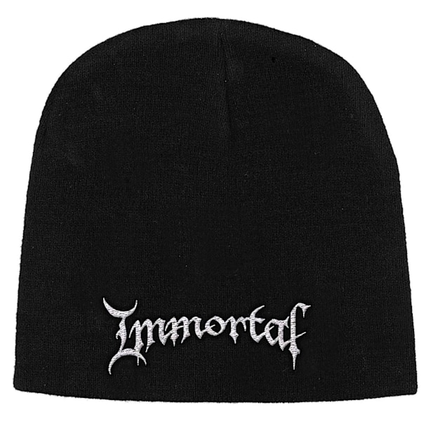 Immortal Unisex Vuxen Logo Mössa One Size Svart Black One Size