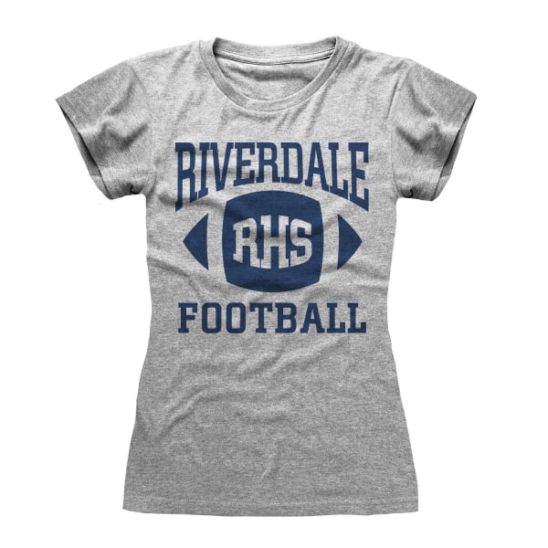 Riverdale RHS fotboll för damer/damer Ljungpassad T-shirt S G Grey Heather S