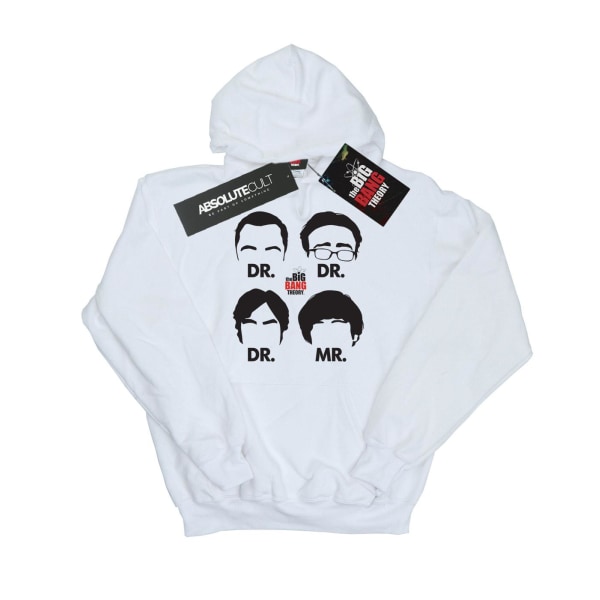 The Big Bang Theory Womens/Ladies Doctors And Mr Hoodie L White White L