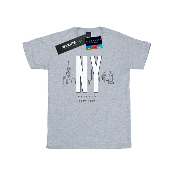 Friends Boys NY City T-Shirt 5-6 Years Sports Grey Sports Grey 5-6 Years
