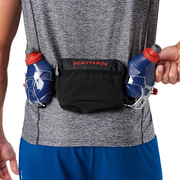 Nathan Trail Mix Plus 3.0 Löparbälte One Size Svart/Röd Black/Red One Size
