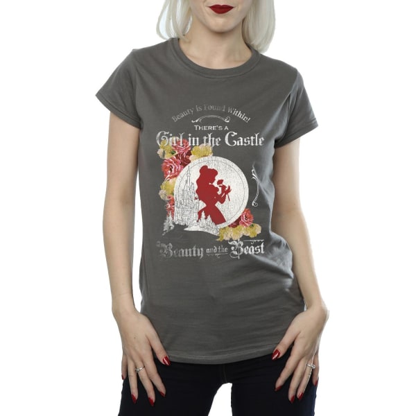 Disney Womens/Ladies Beauty And The Beast Girl i The Castle Co Charcoal XL