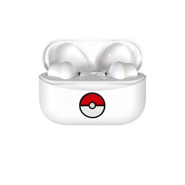 Pokemon Pokeball Trådlösa Öronproppar One Size Vit/Röd White/Red One Size