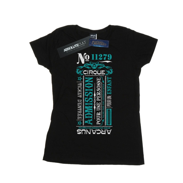 Fantastic Beasts Dam/Dam Cirque Arcanus Cotton T-shirt S Black S