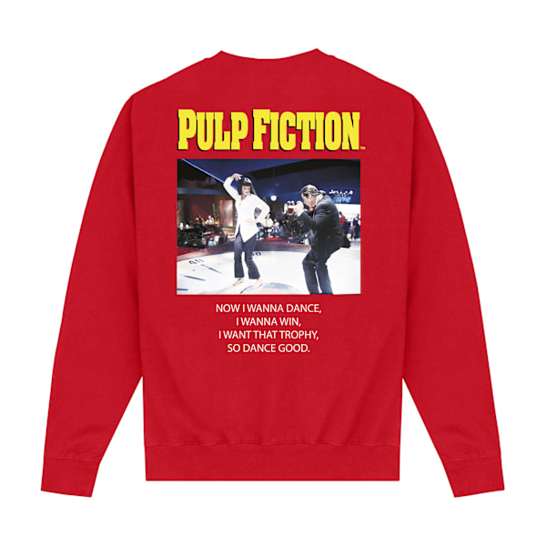 Pulp Fiction Unisex Vuxen Dans Bra Sweatshirt S Röd Red S