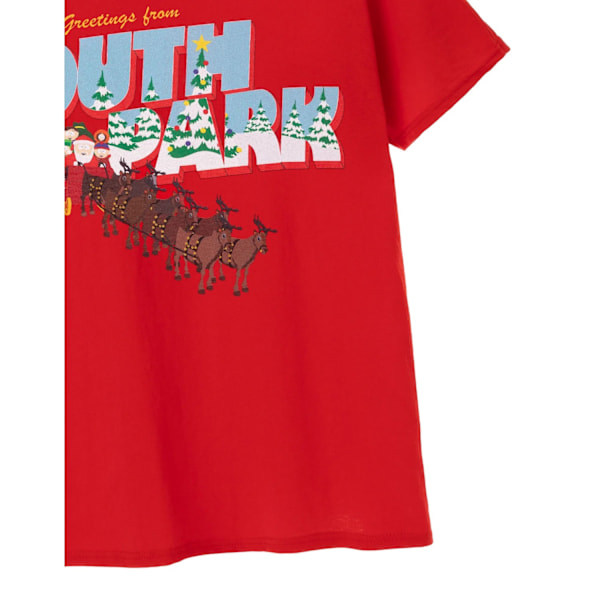 South Park herr Season´s Greetings T-shirt M röd Red M