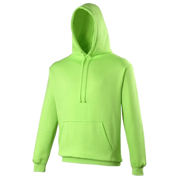 Awdis Unisex Elektrisk Huvtröja / Hoodie 2XL Elektrisk Grön Electric Green 2XL