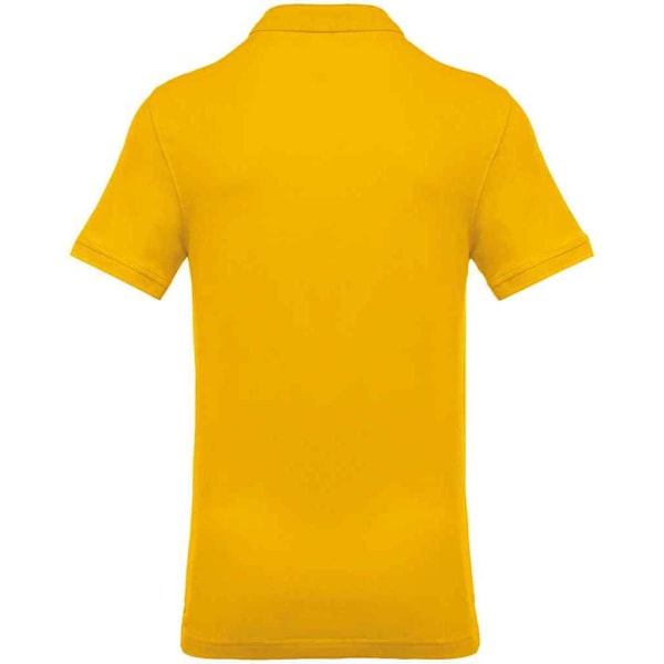Kariban Pique Poloskjorta för Herr M Gul Yellow M