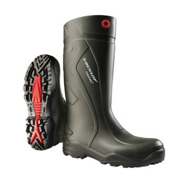 Dunlop Vuxen Unisex Purofort Plus Säkerhetsstövlar Green 14 UK