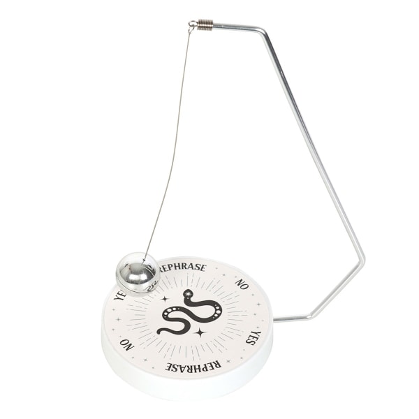 Något Annorlunda Mystisk Orm Pendel Beslutsfattare En Storlek Vit/Svart White/Black One Size