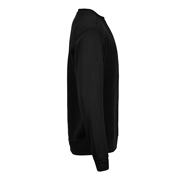 Tee Jays Herr Ribber Interlock Crew Neck Sweatshirt XXL Svart Black XXL