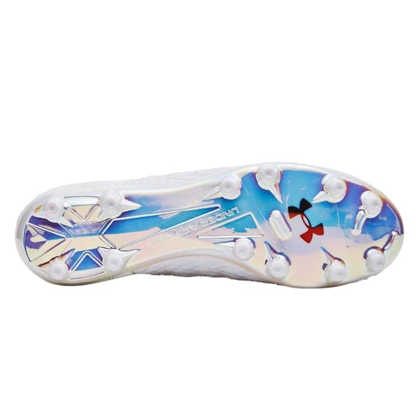 Under Armour Herr Clone Magnetico Pro 2 Fotbollsskor för fast underlag White 7.5 UK