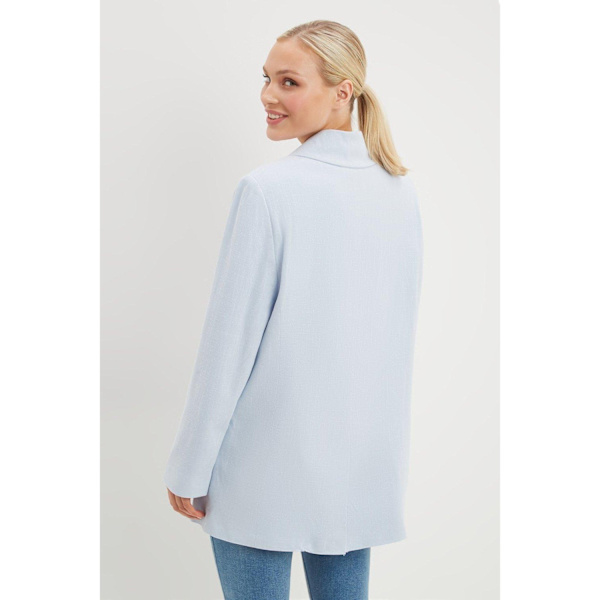 Dorothy Perkins Dam/Damer Linne Boyfriend Jacka 10 UK Ljus Pale Blue 10 UK